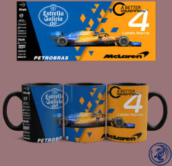  McLaren - Lando Norris bögre (Fekete) - time4gift