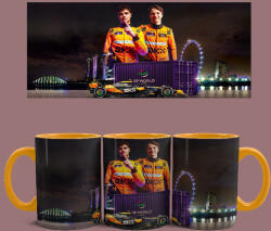 McLaren - Lando and Oscar bögre (Narancssárga) - time4gift