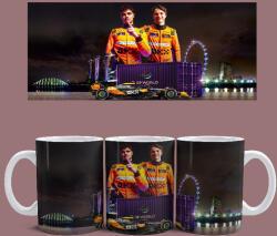 McLaren - Lando and Oscar bögre (Fehér) - time4gift