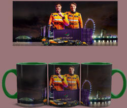  McLaren - Lando and Oscar bögre (Zöld) - time4gift