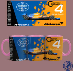  McLaren - Lando Norris bögre (Rózsaszín) - time4gift