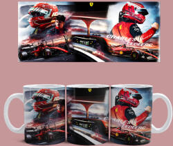 Ferrari - Leclerc bögre (Fehér) - time4gift