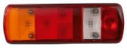 Dasteri BÚRA 5 kamrás, prizmás búrás, KIS indexes Hátsólámpához BAL/JOBB oldal 400x130mm - P2076 (P-2076) - jarmulampa