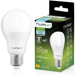 Lumileds E27 A60 LED izzó 13W = 100W 1521lm 6500K Hideg 260° LUMILED