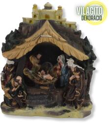  Karácsonyi betlehem - világítós dísz