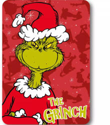 A Grincs Red Karácsony polár takaró 100x140cm (FML367284)