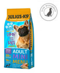 Julius-K9 MINI FOR BOYS 1kg ADULT HYPOALLERGENIC Lamb&Rice (317588)
