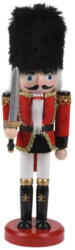  Karácsonyi Diótörő Figura, angol öltözetben karddal 30cm