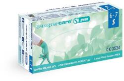 Sempermed 10x200db Semper® GREEN, S-es méret, púdermentes nitril kesztyű