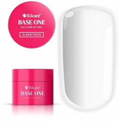  Silcare Base One Egyfázisú Építőzselé - Thick Clear 50g