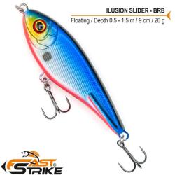 Fast Strike Vobler Fast Strike Ilusion Slider Floating, Culoare BRB, 9cm, 20g (4006093492049)