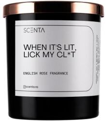 Scenta Home&Lifestyle When It's Lit. Lick My Cl*t Lumanari 220 ml