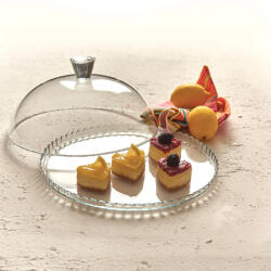 PASABAHCE Platou rotund cu capac 32cm, Patisserie (64584) Tava