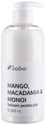 Sabio Balsam pentru par cu unt de mango ulei de macadamia si monoi, 300ml, Sabio