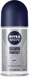 Nivea Deodorant roll-on pentru barbati Silver Protect, 50ml, Nivea