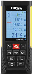 Nivel System Telemetru cu laser verde Nivel System USB/BLUETOOTH HDM-70G - 70 m (HDM-70G)