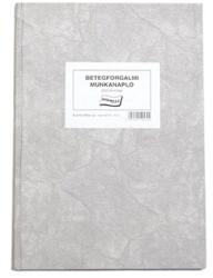  Nyomtatvány betegforgalmi munkanapló A/4 álló 250+4+4 lapos (22148)