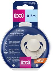 LOVI Suzeta din silicon pentru 0 - 6 luni Prime Coconut 34/400, 1 bucata, LOVI