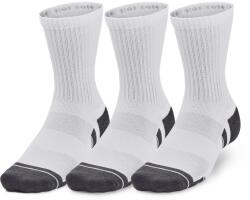 Under Armour Performance Cotton 3p Mid M | Unisex | Șosete | Alb | 1379530-100