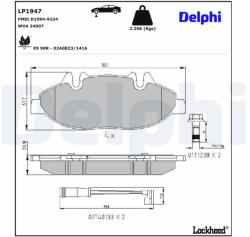 DELPHI Klocki Ham. Mercedes Viano (lp1947)