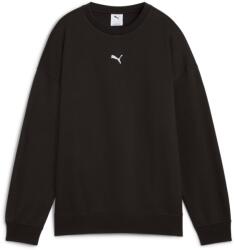 PUMA ESS Oversized Crew FL S | Femei | Hanorace | Negru | 685400-01