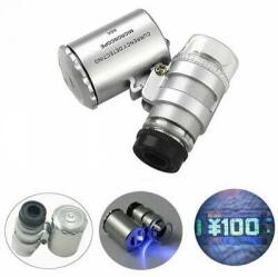  Джобен микроскоп 60× с uv и led светлина (1502)