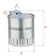 SOFIMA filtru combustibil SOFIMA S 4A24 NR (S 4A24 NR) - automobilus