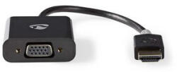 Nedis CCBW34900AT02 video átalakító kábel 0, 2 M VGA (D-Sub) HDMI A-típus (Standard) Antracit (CCBW34900AT02)