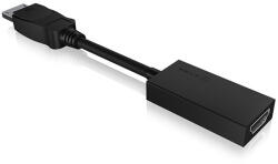 RaidSonic IB-AC508a DisplayPort HDMI Fekete (IB-AC508a)
