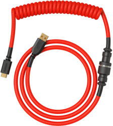 Glorious Gaming GLO-KB-ACC-CBL-COIL-CRED Vörös 1, 4 M (GLO-KB-ACC-CBL-COIL-CRED)