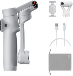 Insta360 Flow 2 AI Tracker Bundle Okostelefon kamera stabilizátor Világosszürke (CINSABQA_FLOW2LITE12)