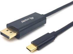 Equip 133426 video átalakító kábel 1 M USB C-típus DisplayPort Szürke (13342607101)