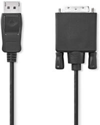 Nedis CCGL37200BK20 video átalakító kábel 2 M DisplayPort DVI-D Fekete (CCGL37200BK20) - compzone