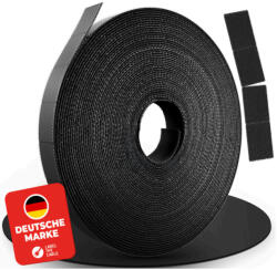 Label-the-cable LTC 1410-10 vezetékkötegelő Kábelrendező készlet Fekete (LTC 1410-10)