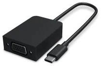 Microsoft Surface USB-C/VGA Adapter VGA (D-Sub) USB C-típus Fekete (HFR-00003)