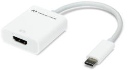OWC NWTADPTCHDMI2 video átalakító kábel 0, 108 M USB C-típus HDMI Fehér (NWTADPTCHDMI2)
