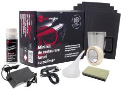Automobilus Mini kit restaurare faruri cu polimer lichid Automobilus - include 100ml substanta (5949156874668)
