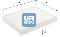 UFI Filtru, aer habitaclu UFI 53.379. 00 (53.379.00)