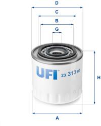 UFI Filtru ulei UFI 23.313. 00 (23.313.00)