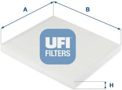 UFI Filtru, aer habitaclu UFI 53.248. 00 (53.248.00)