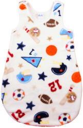 Asti Ujjatlan wellsoft hálózsák - 2, 5 TOG, Baseball mintás - babacokmok