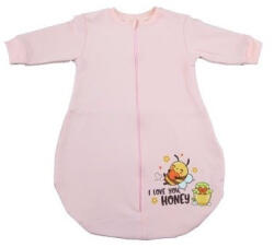 Asti Belül bolyhos hosszú ujjú hálózsák Méhecskés mintával 2, 5 TOG - babacokmok