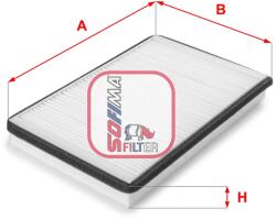 SOFIMA Filtru, aer habitaclu SOFIMA S 3374 C (S 3374 C)