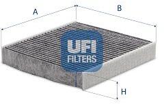 UFI Filtru, aer habitaclu UFI 54.429. 00 (54.429.00)
