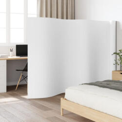 vidaXL Fehér bambusz térelválasztó szélessége 800 cm magassága 165 cm (377017)