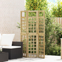 vidaXL kültéri elválasztó 120x180 cm impregnált fenyő (42013035)