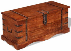 vidaXL tömör fa tárolóláda (244049)