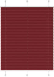 vidaXL pliszírozott redőny Bordeaux piros 105x150 cm szövetszélesség (4015246)