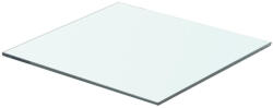 vidaXL Átlátszó üvegpolc panel 40x30 cm (243816)