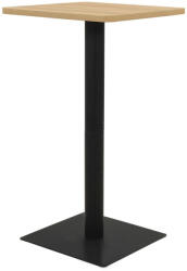 vidaXL tölgyfa színű bisztróasztal 60 x 60 x 107 cm (321926) - valora